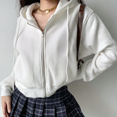 All Casual Zip Up Hoodie