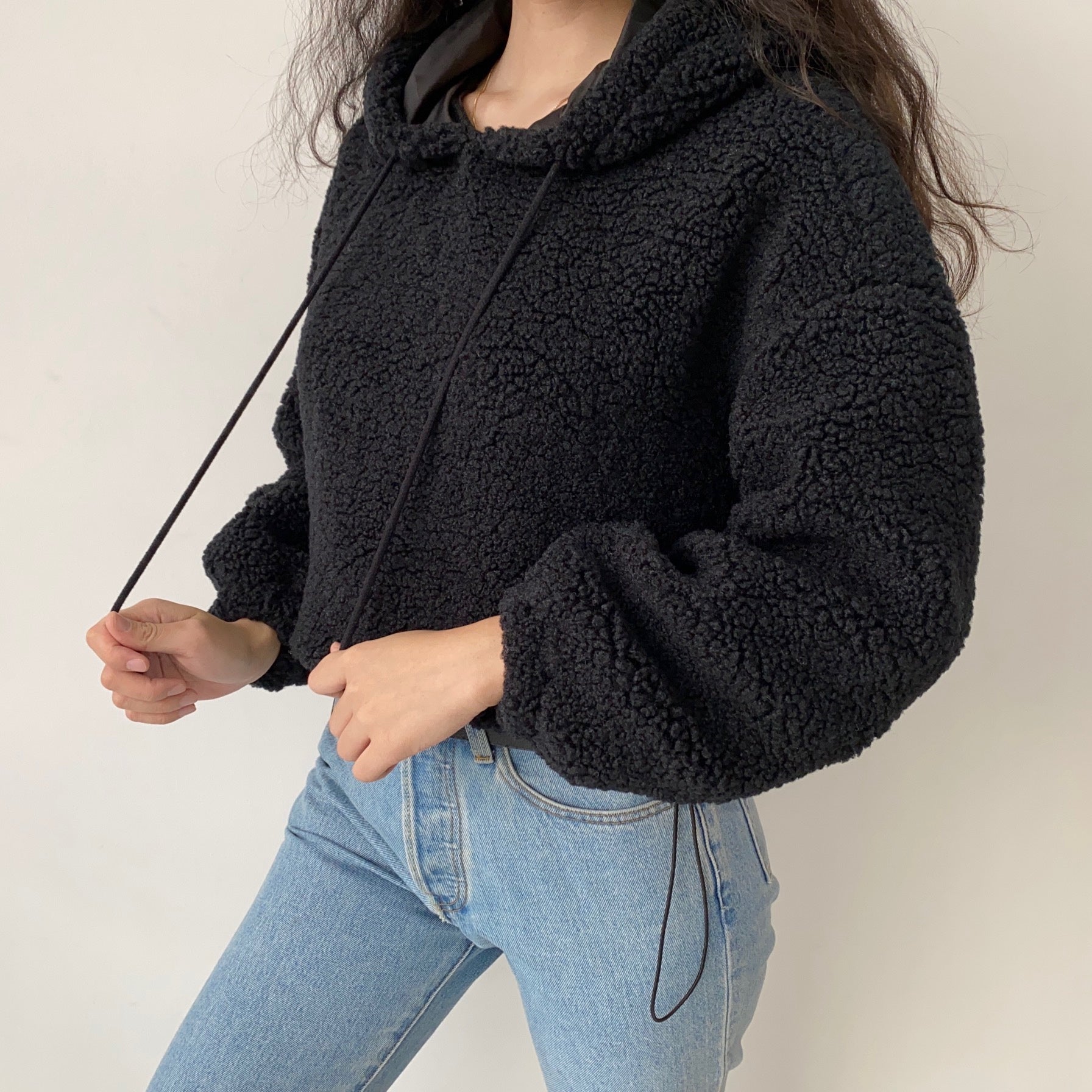 Lambswool Drawstring Pullover