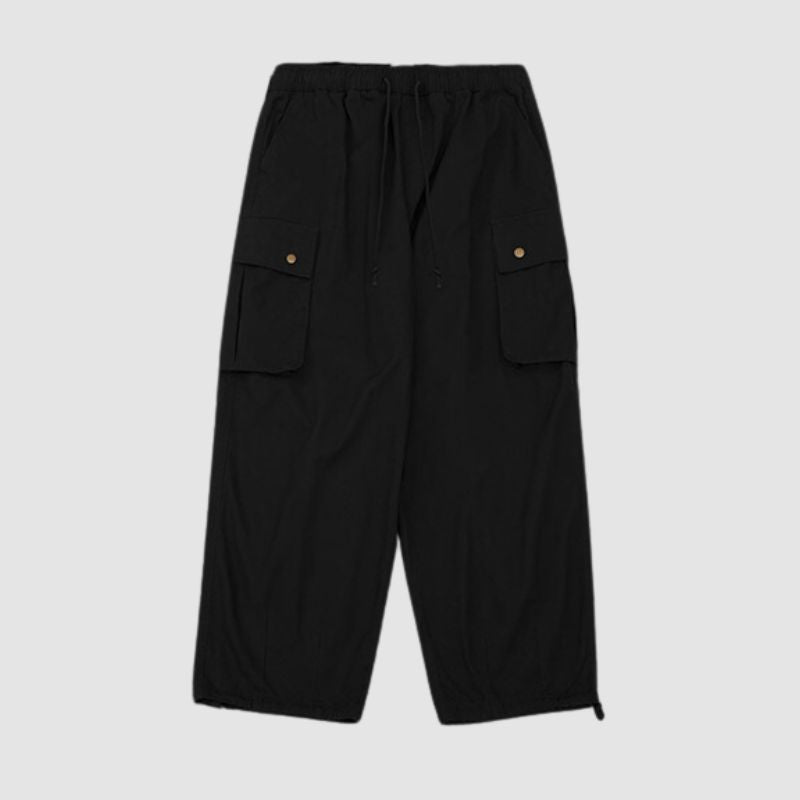 Side Pocket Patch Cargo Pants