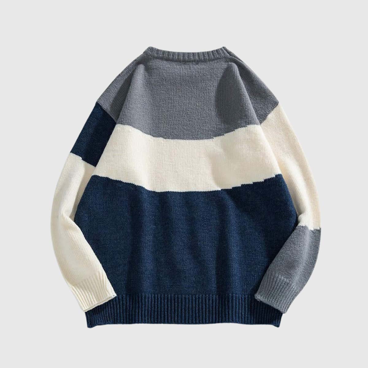 Striped Colorblock Sweater