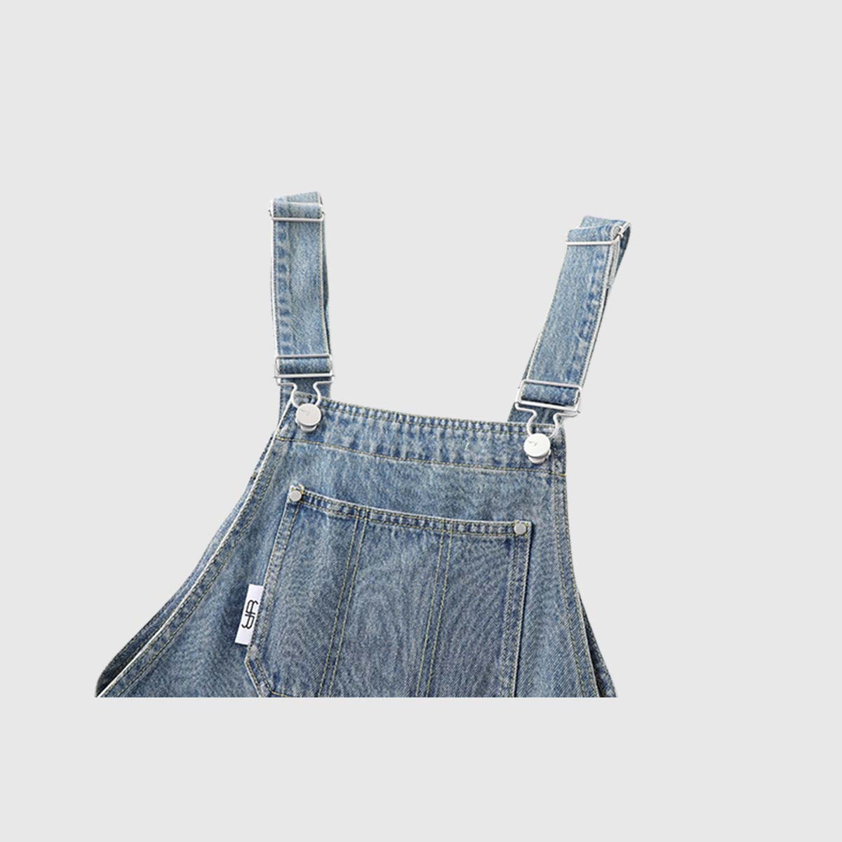 Starry Denim Overalls