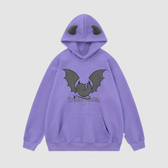 Vintage Heartful Devil Hoodies