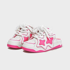 Vintage Star Platform Sneakers