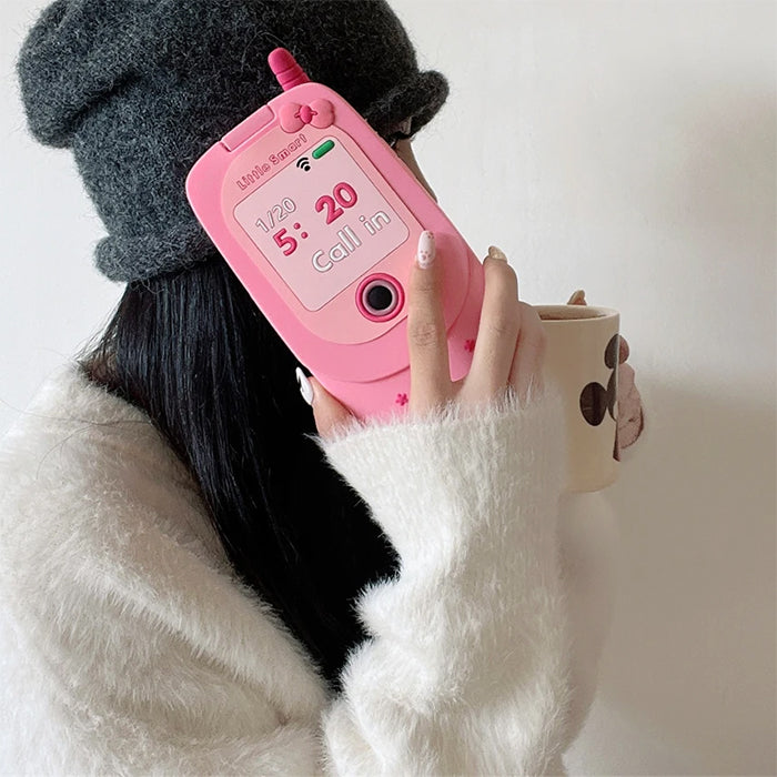 3D Pink Cellphone IPhone Case