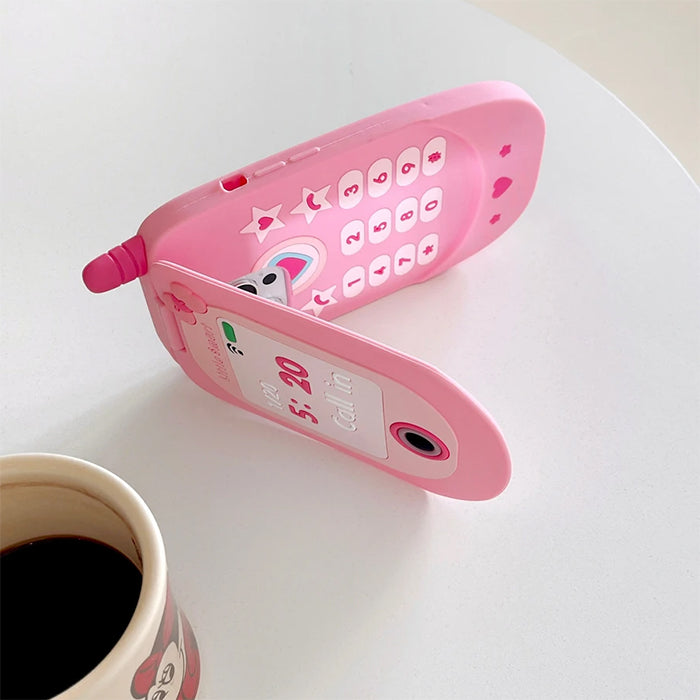 3D Pink Cellphone IPhone Case