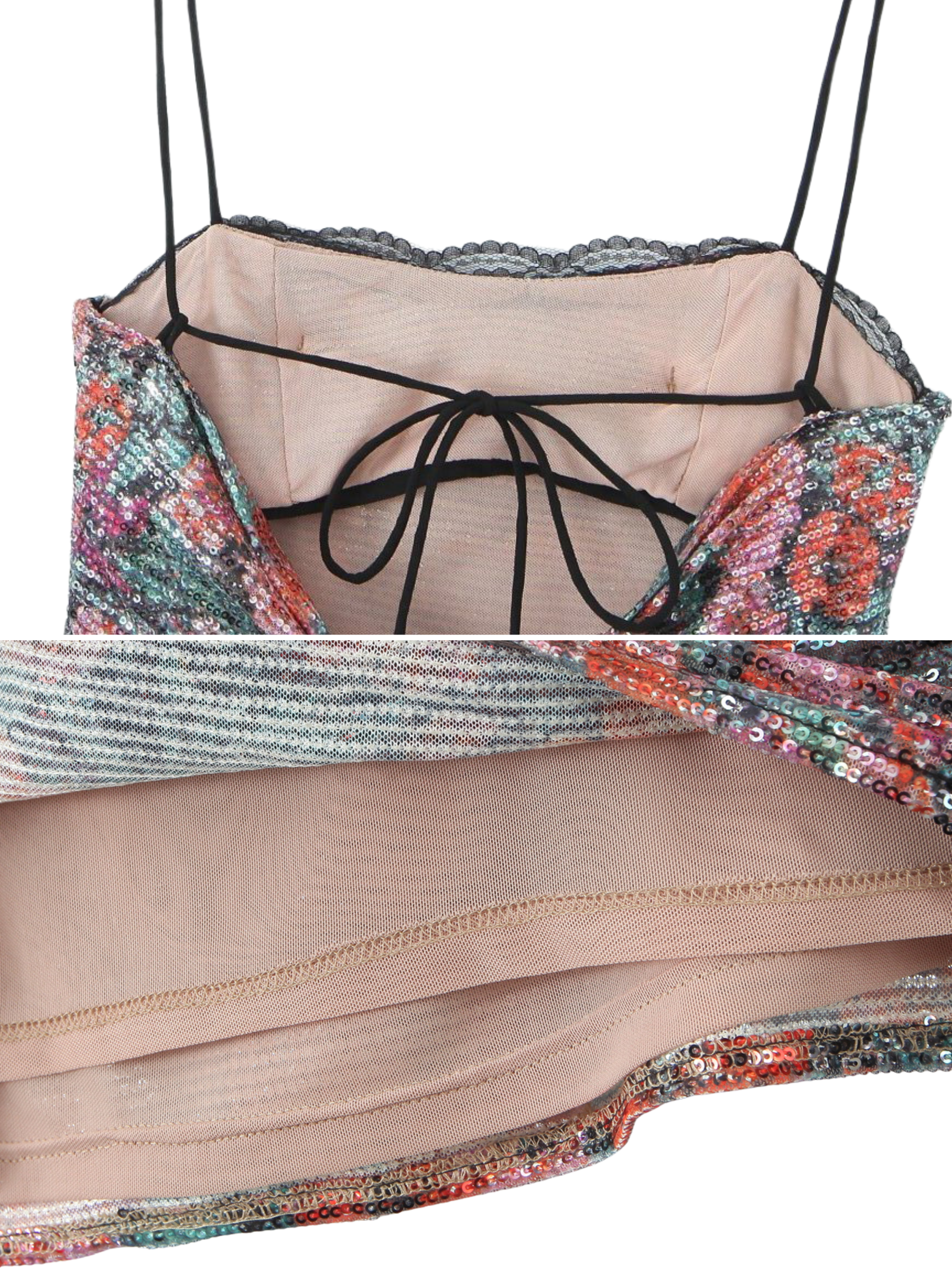 Lareen Rose Sequin Mini Dress