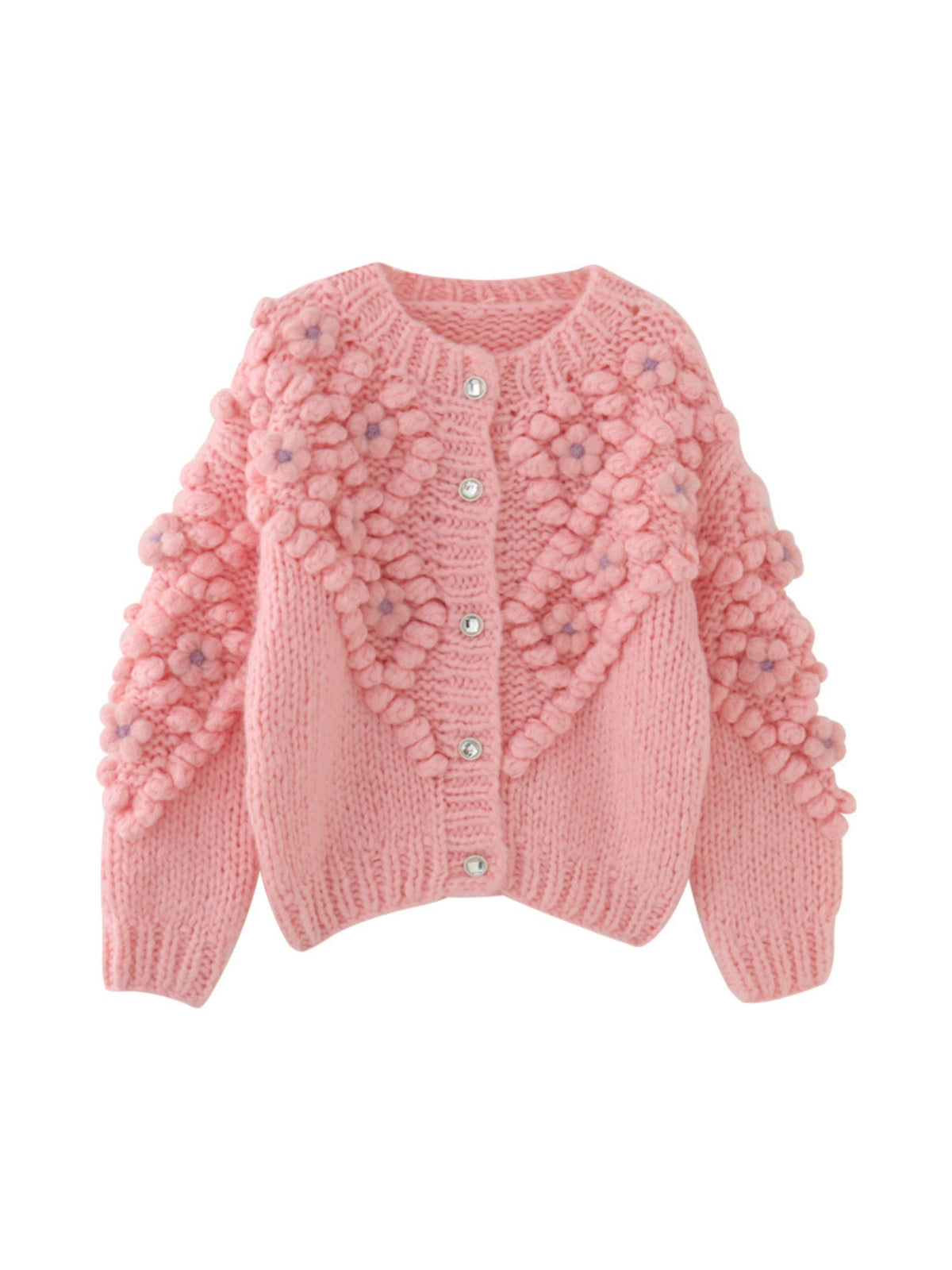 Lexa Floral Knit Cardigan
