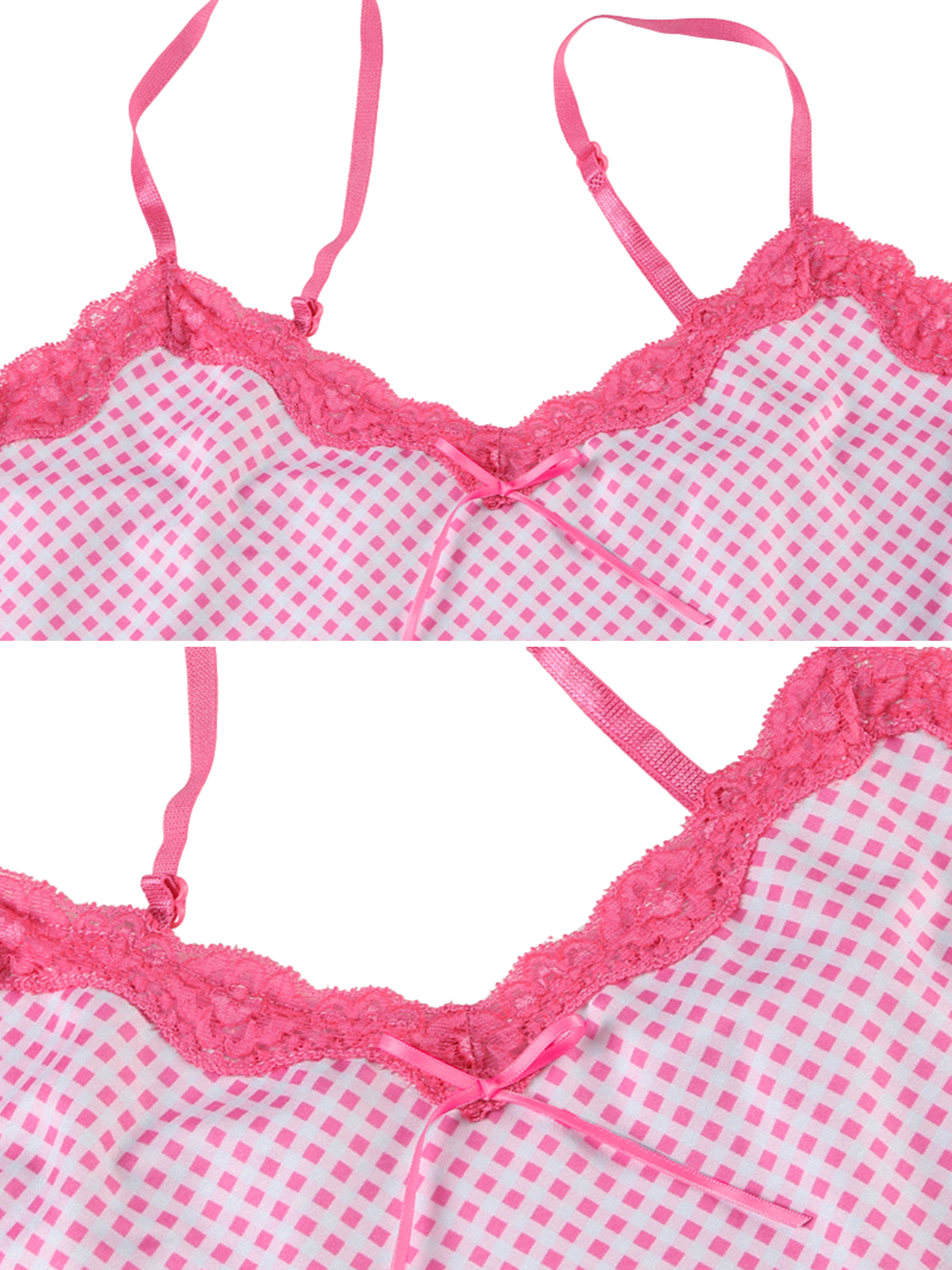 Grace Lace Trim Pajama Set