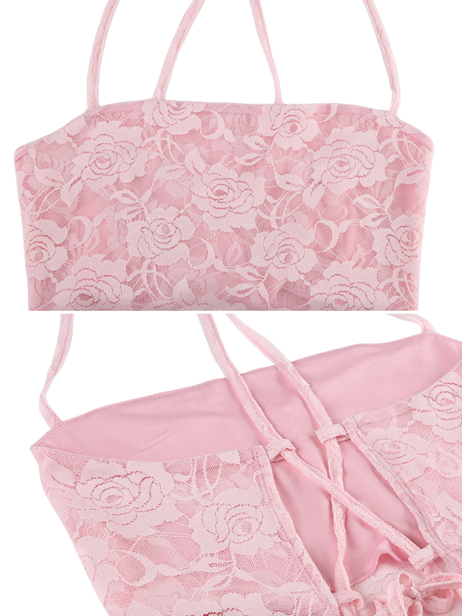 Helen Rose Lace Skirt Set