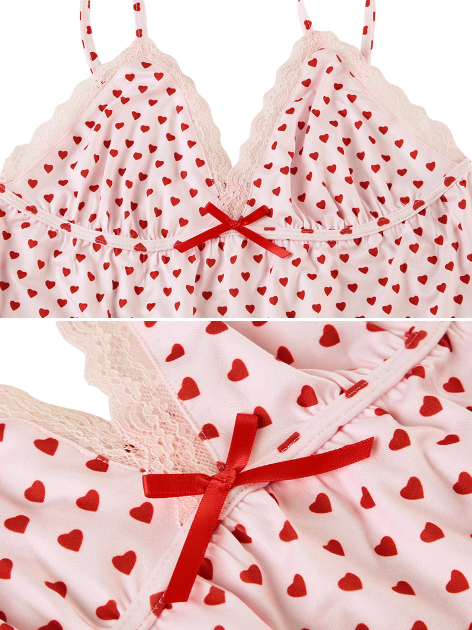 Lola Pink Heart Lounge Set