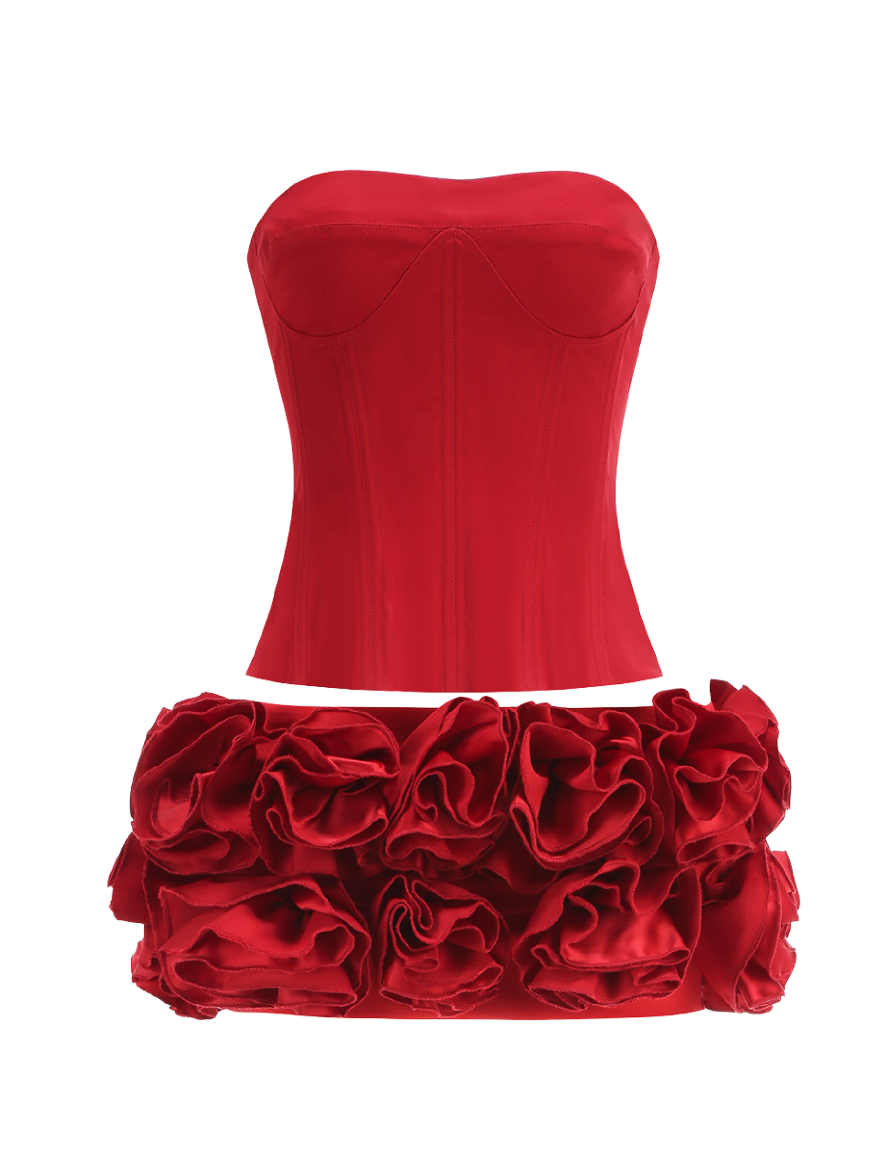 Inna Bloom Corset Mini Dress