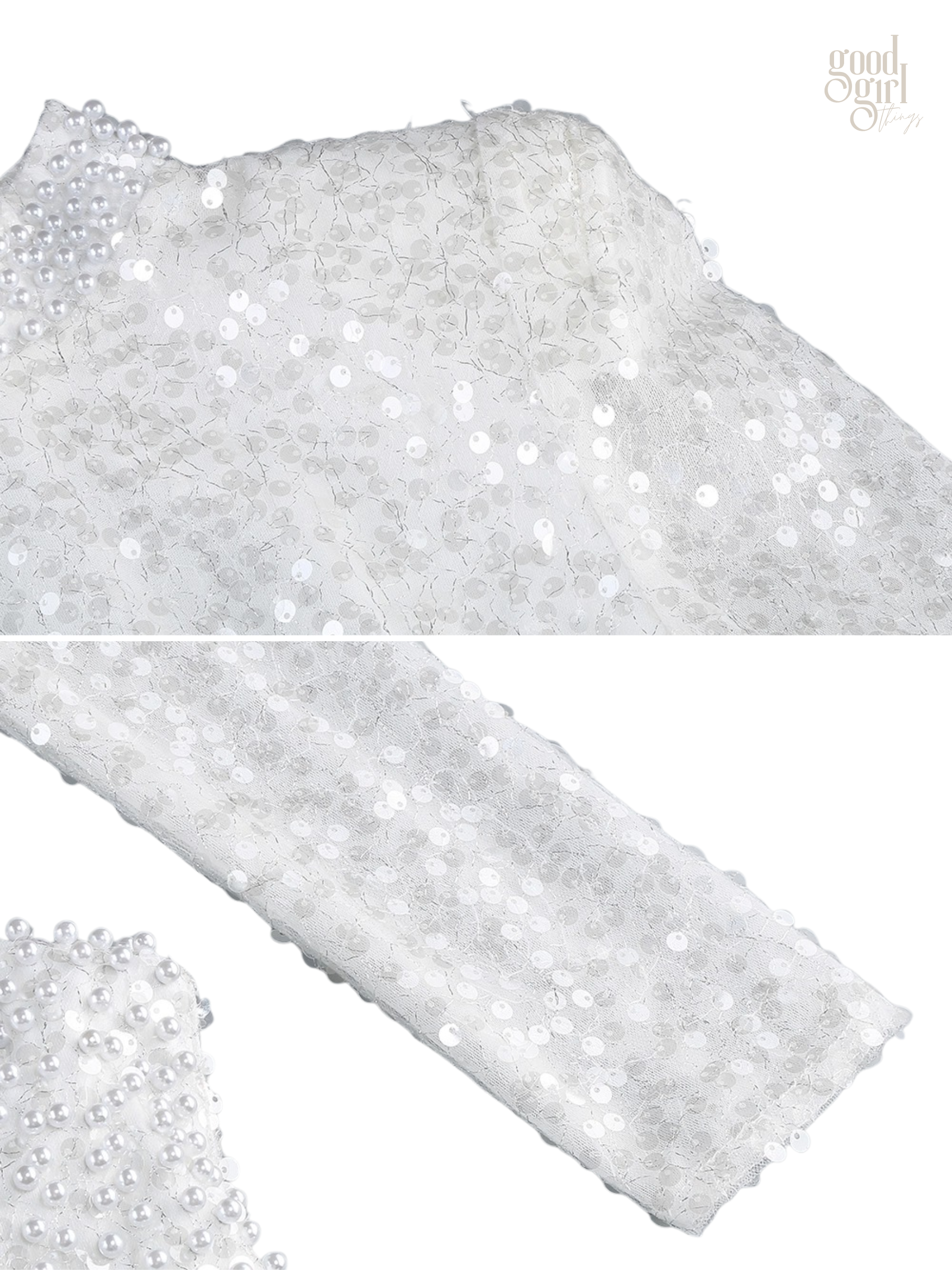Skylar Sequin Long Sleeve Maxi Dress