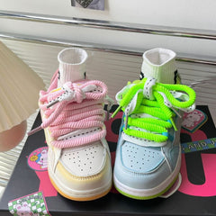 Dopamine Color Block Sneakers