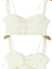 Hannah Lace Detailed Mini Dress