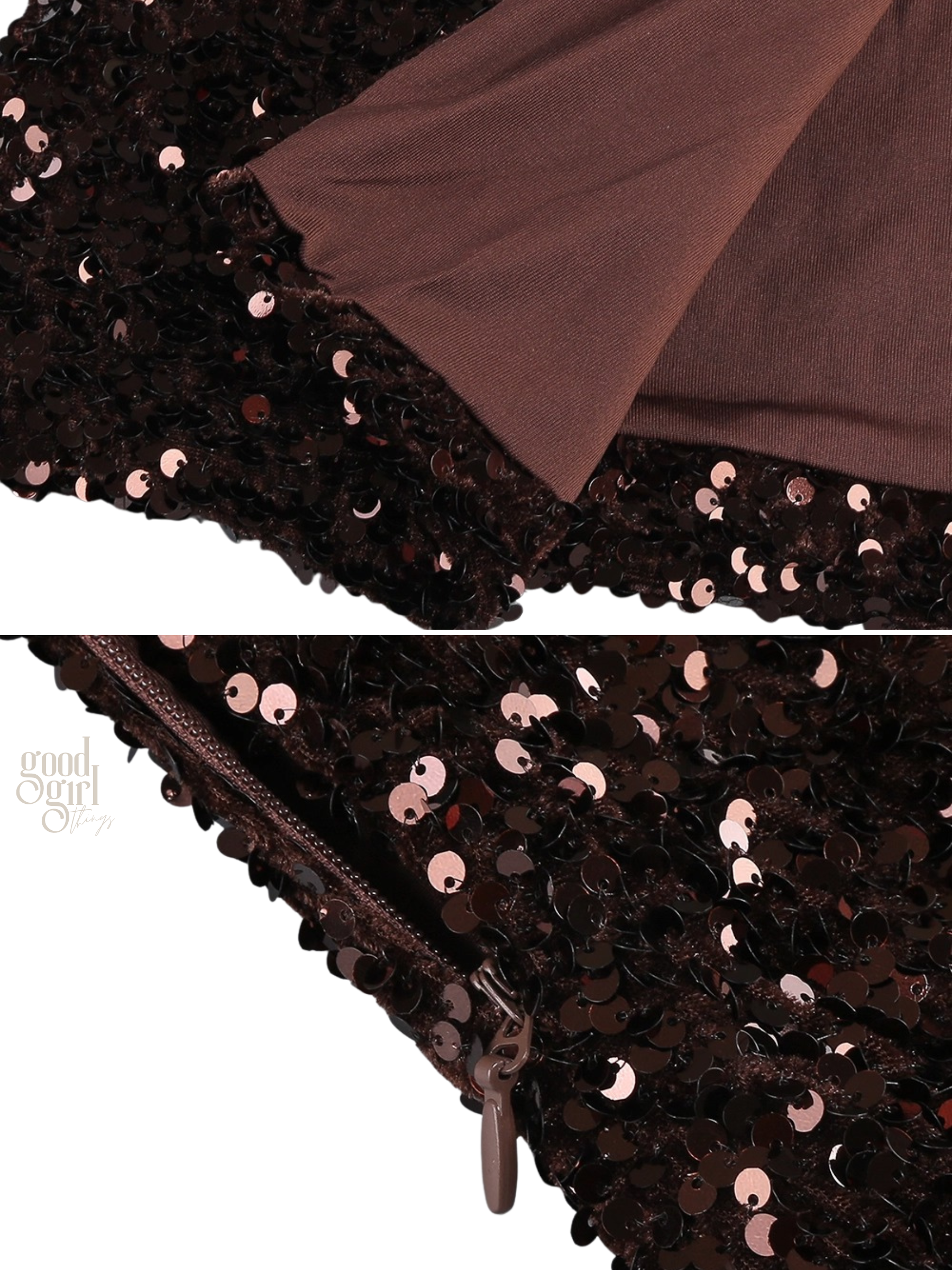 Nia Sequin Midi Dress