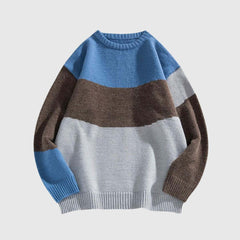 Striped Colorblock Sweater