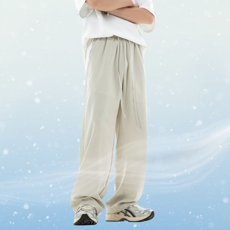 Ice Silk Casual Pants