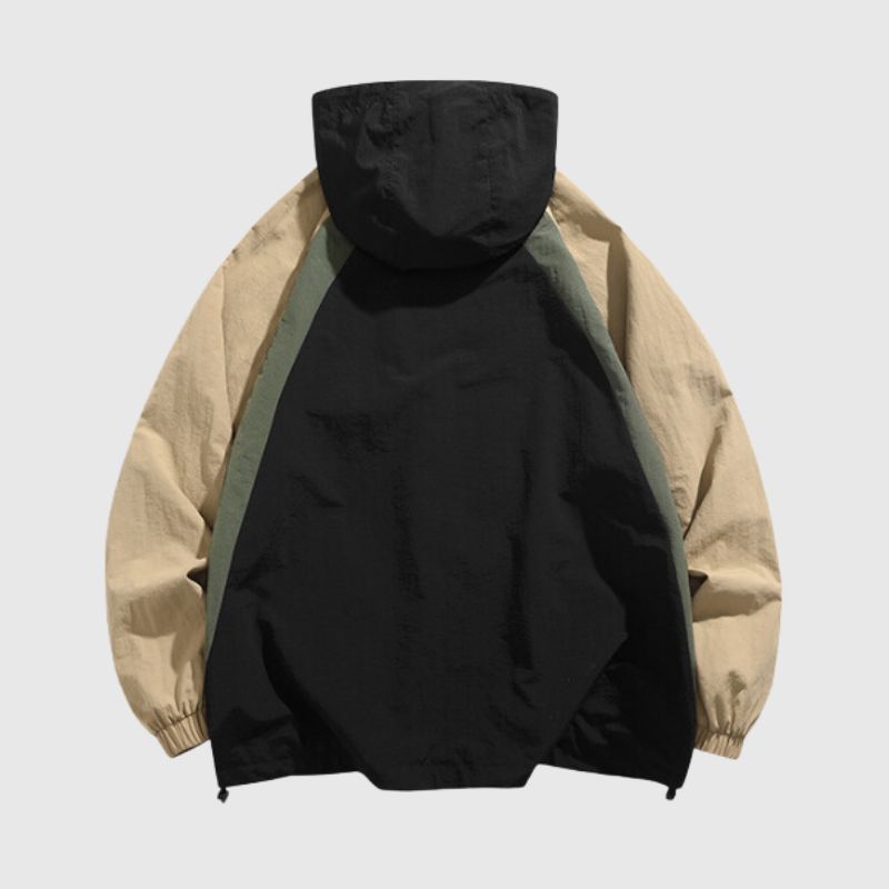 Waterproof Color Block  Jacket