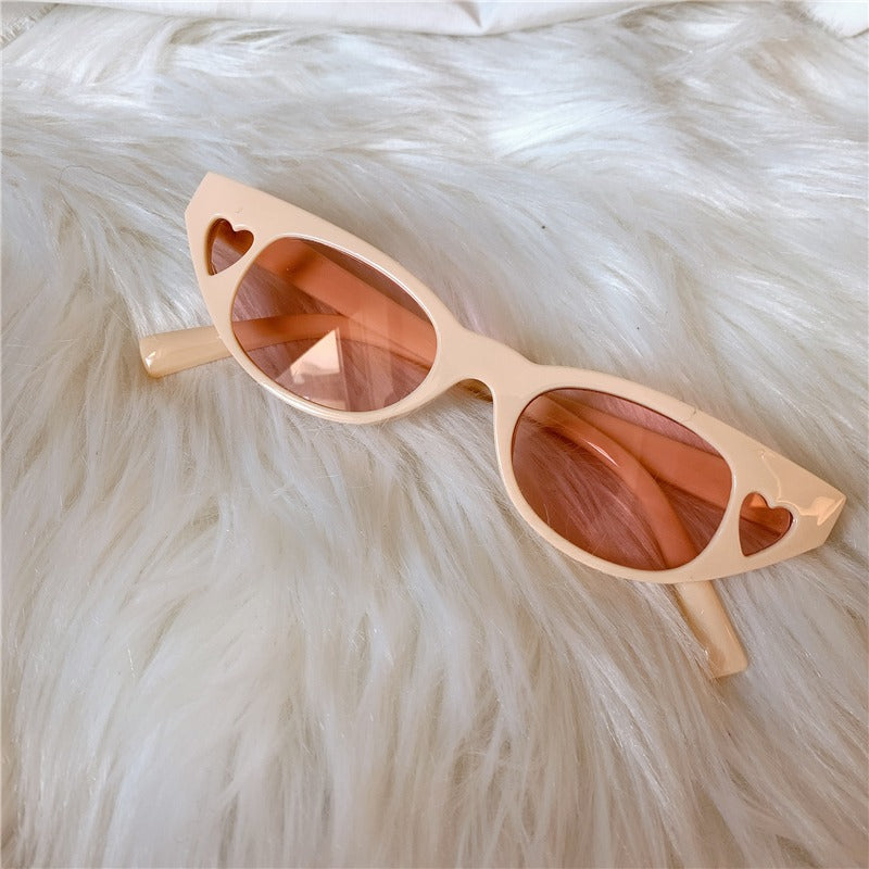 Pink Retro Sunglasses