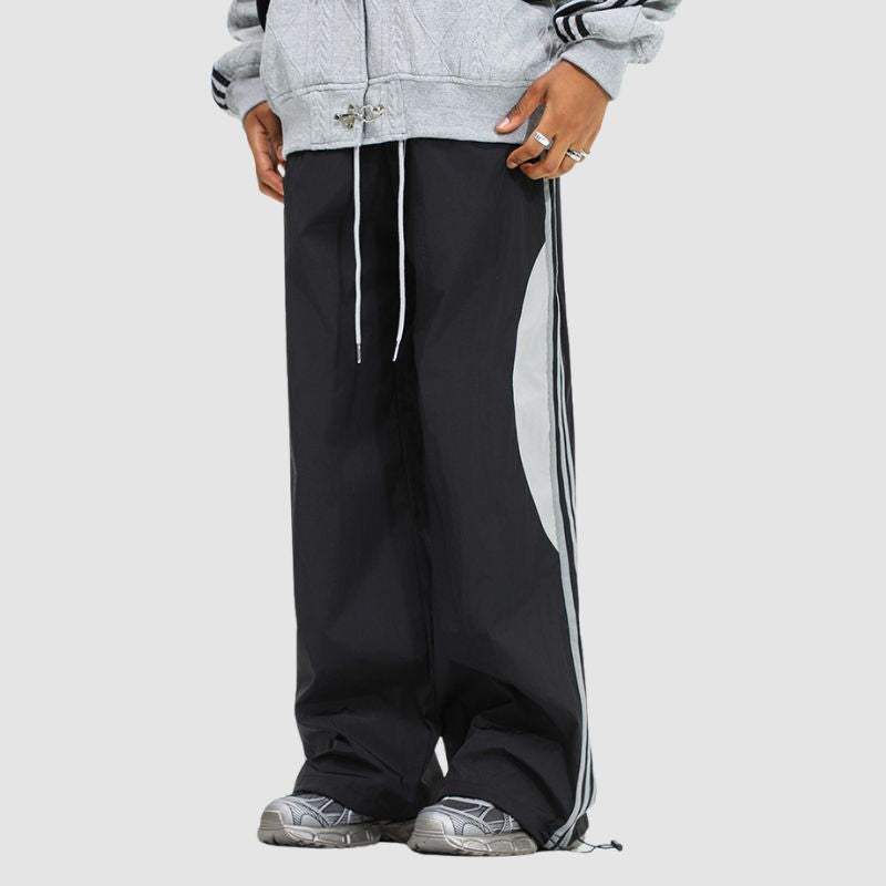 Contrast Casual Sport Pants