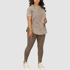 Tie-dye Tee & leggings Sport Set