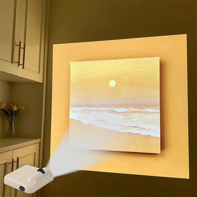 5 Styles Fake Window Wall Projector