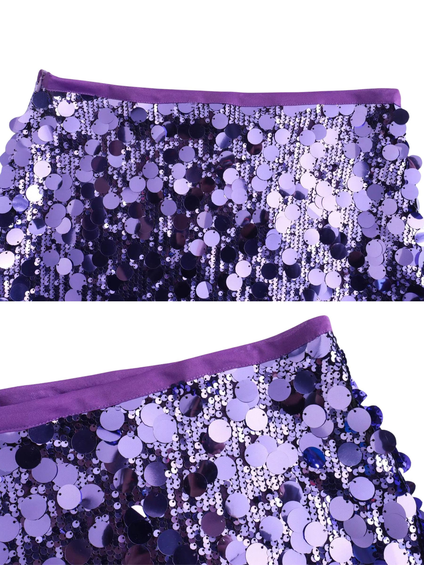Jenna Sequin Mini Skirt