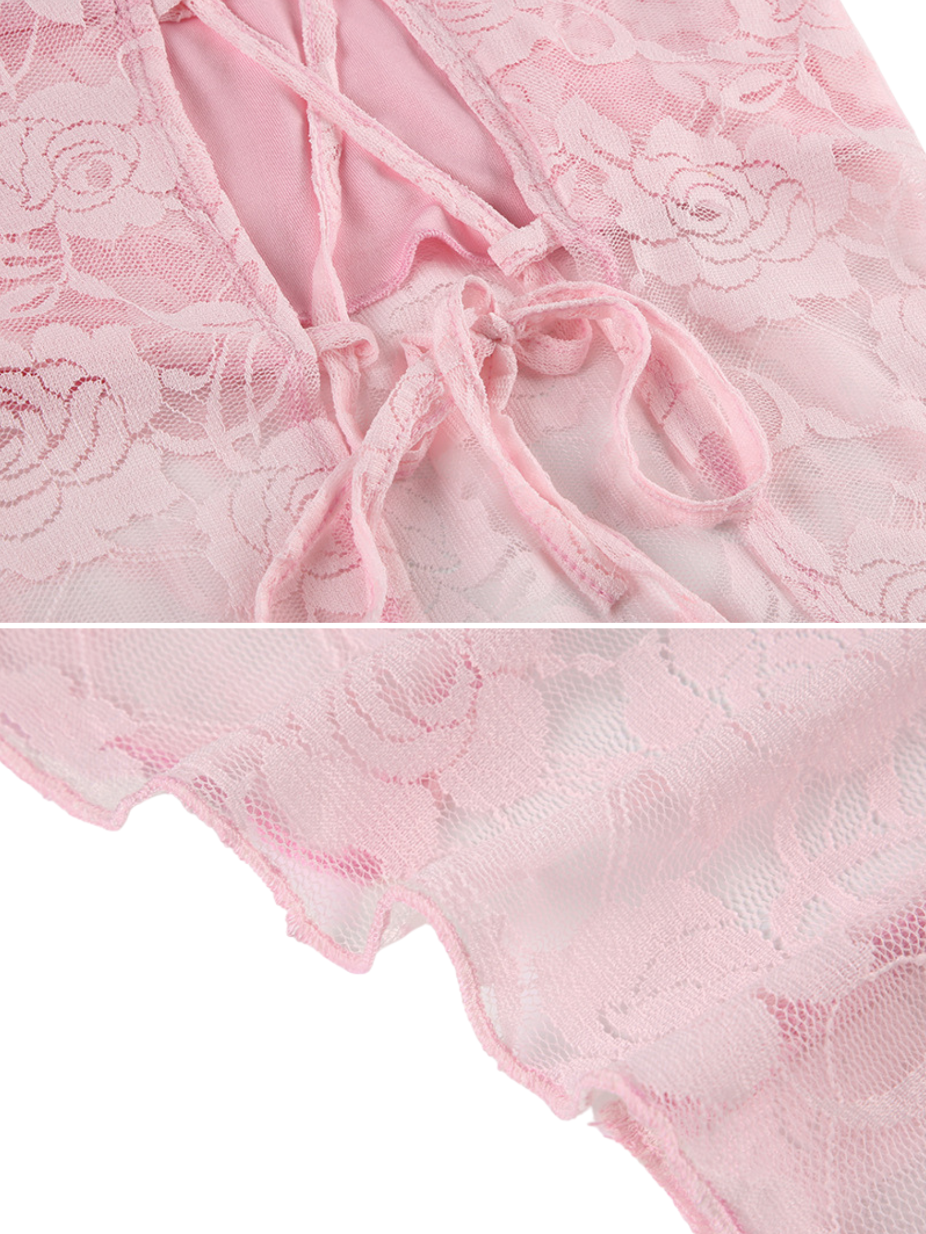 Helen Rose Lace Skirt Set