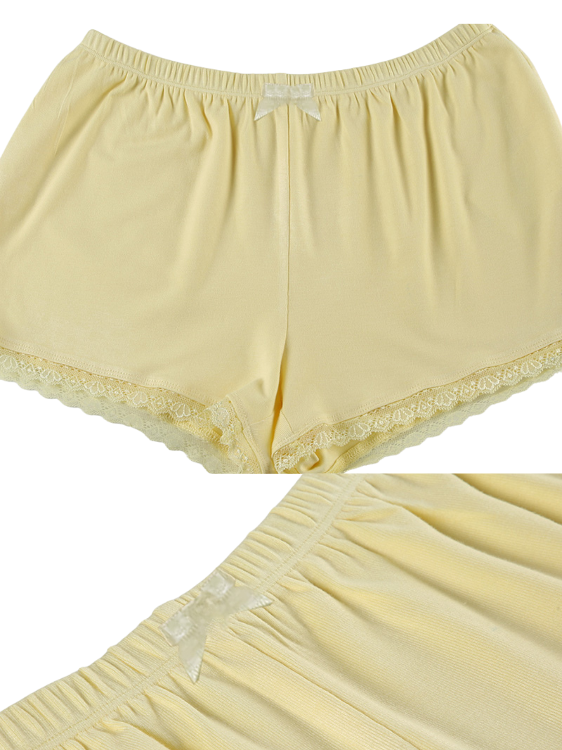 Sofia Lace Trim Pajama Set