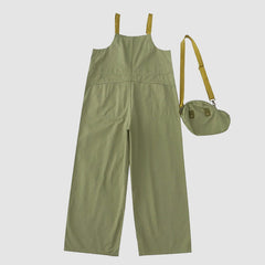 Cute Cargo Dungarees + Mini Bag