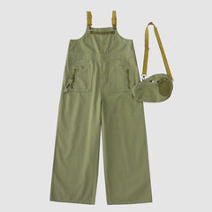 Cute Cargo Dungarees + Mini Bag