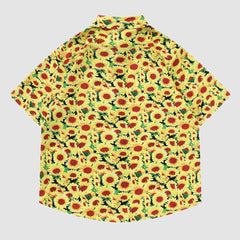 Vintage Sunflower Summer Shirt