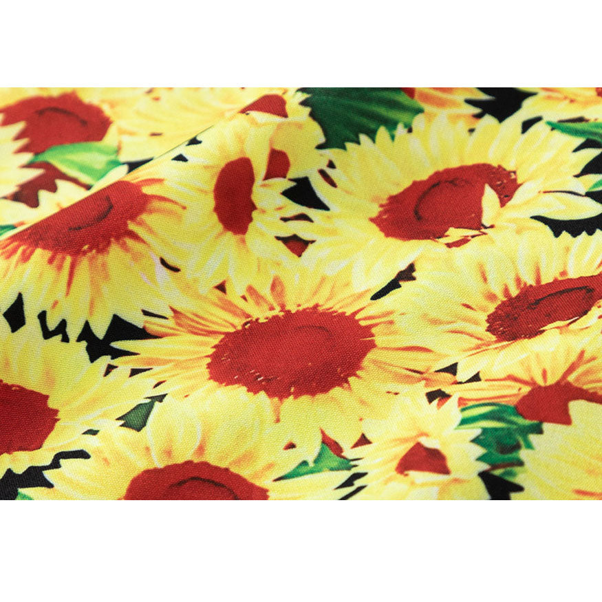 Vintage Sunflower Summer Shirt