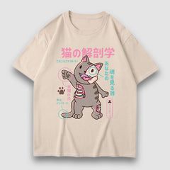 Kitten Cartoon Print Tee