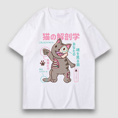 Kitten Cartoon Print Tee