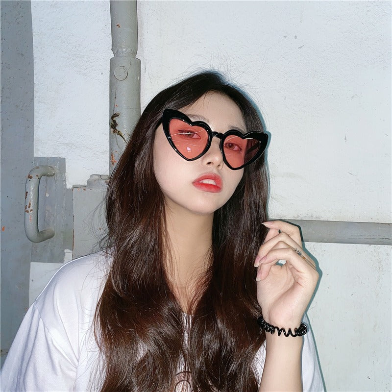 Pink Retro Sunglasses