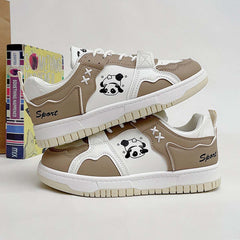 Panda Pop Art Sneakers