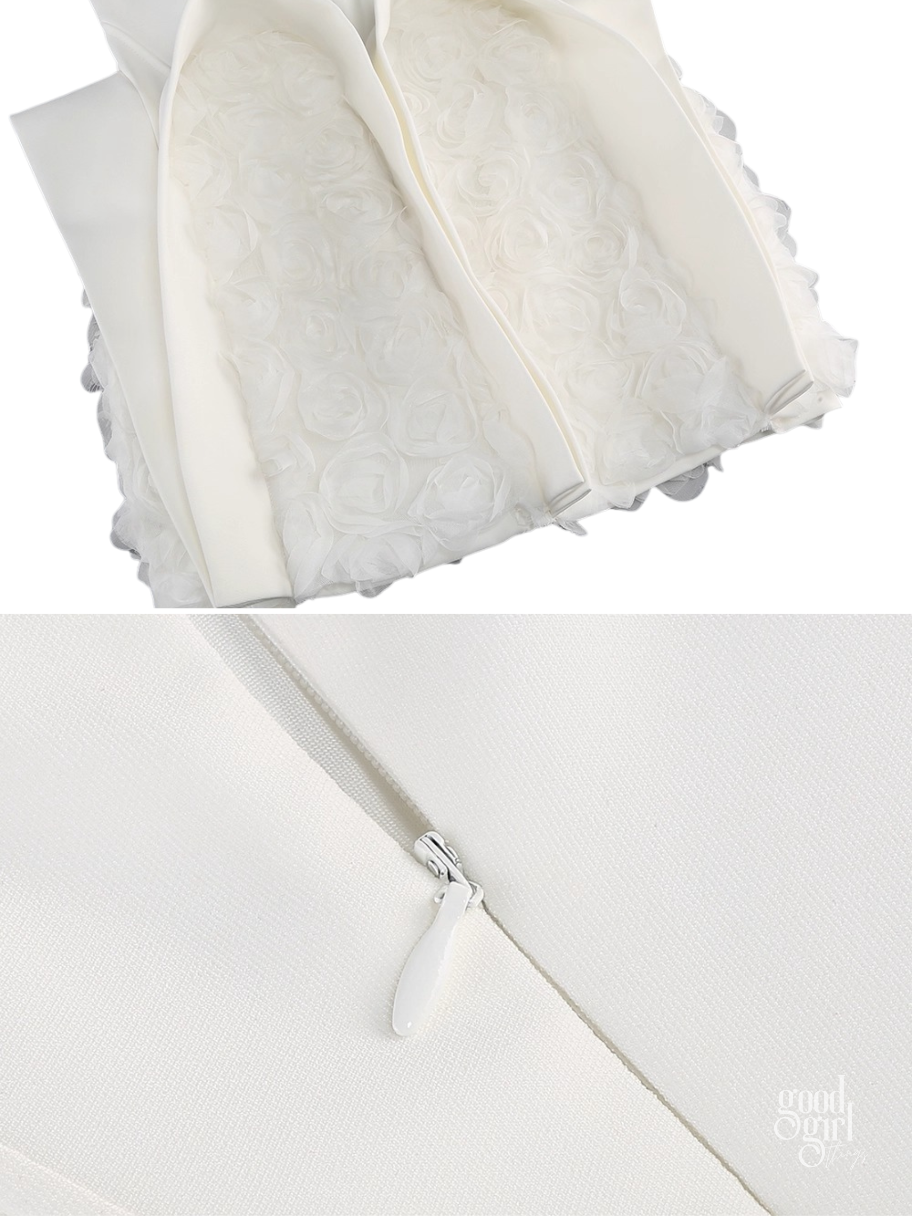 Lucille Sculptural Mini Dress