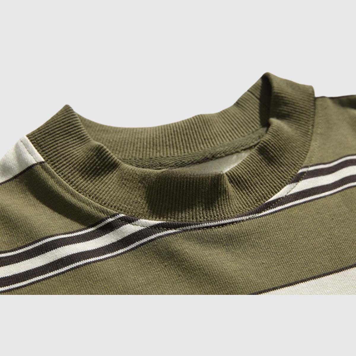 Layered Striped Cityboy Sweatshirt