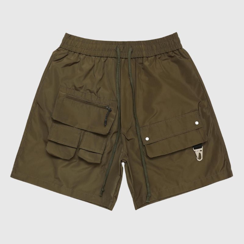 Outdoor Solid Cargo Shorts