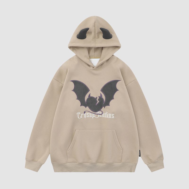 Vintage Heartful Devil Hoodies