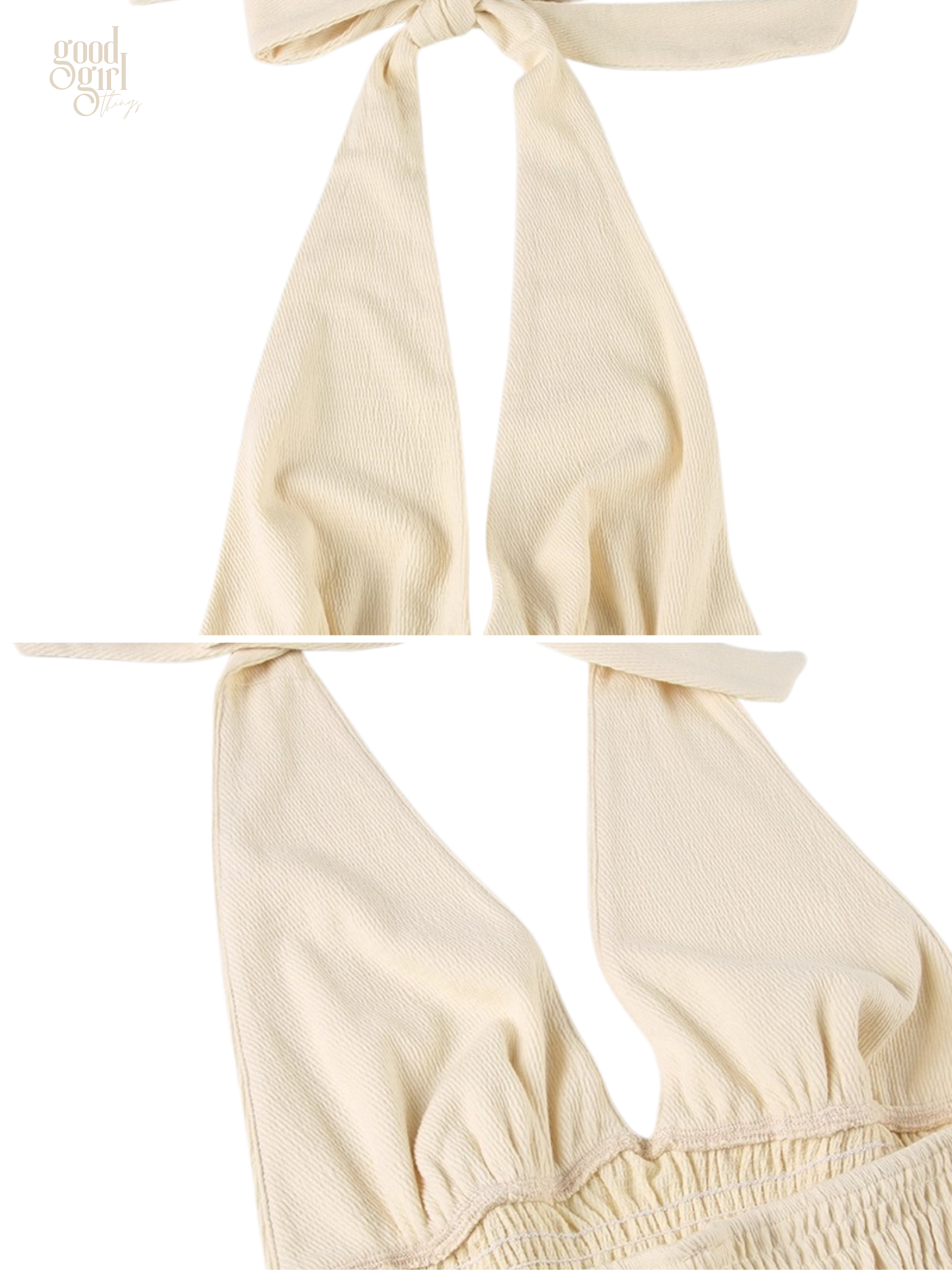 Reya Halter Backless Mini Dress