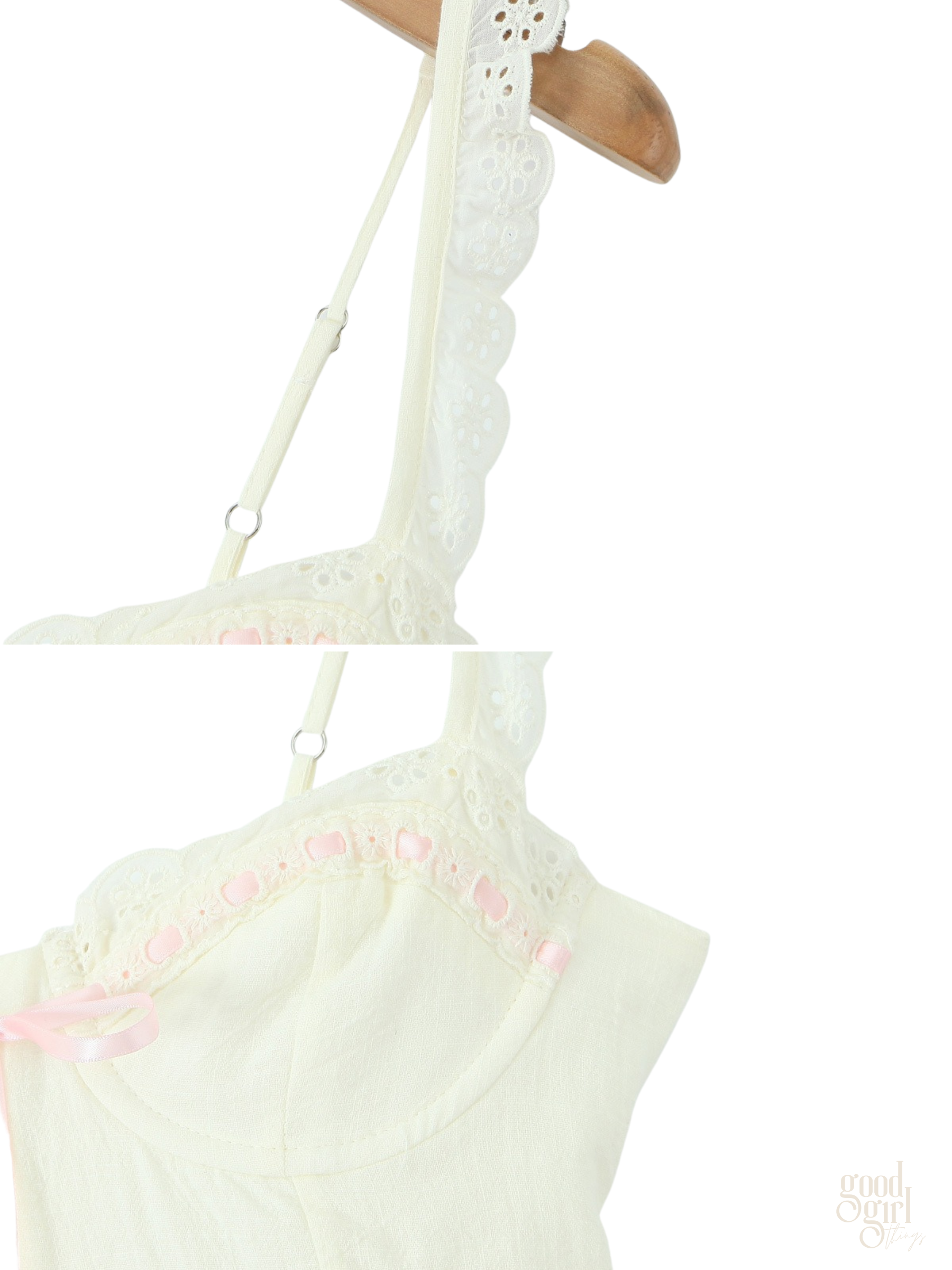 Hannah Lace Detailed Mini Dress