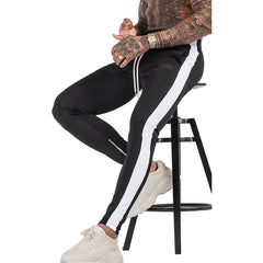 Mens Gym Workout Joggers Pants Tapered