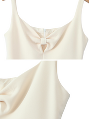 Gigi Bow Detail Mini Dress