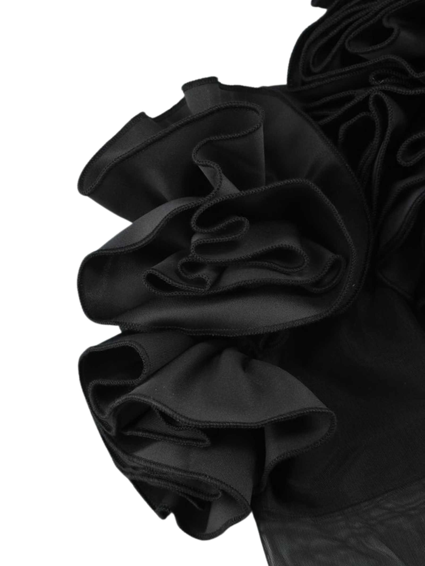 Haizley Ruffled Mesh Mini