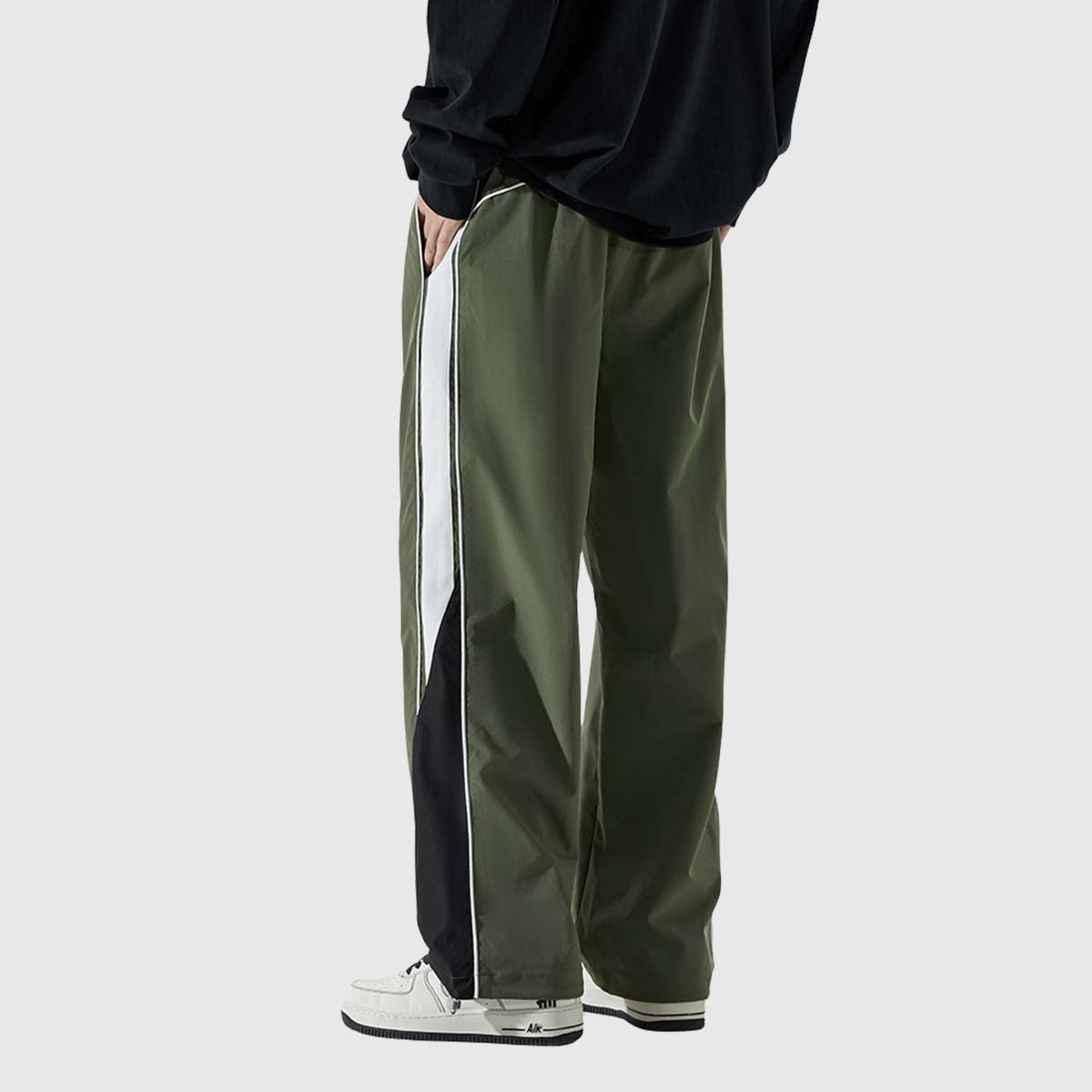 Unisex's Casual Colorblock Jogger Pants