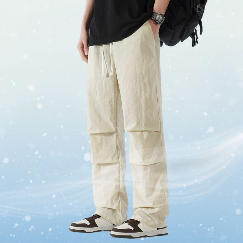 Ice Silk Parachute Pants