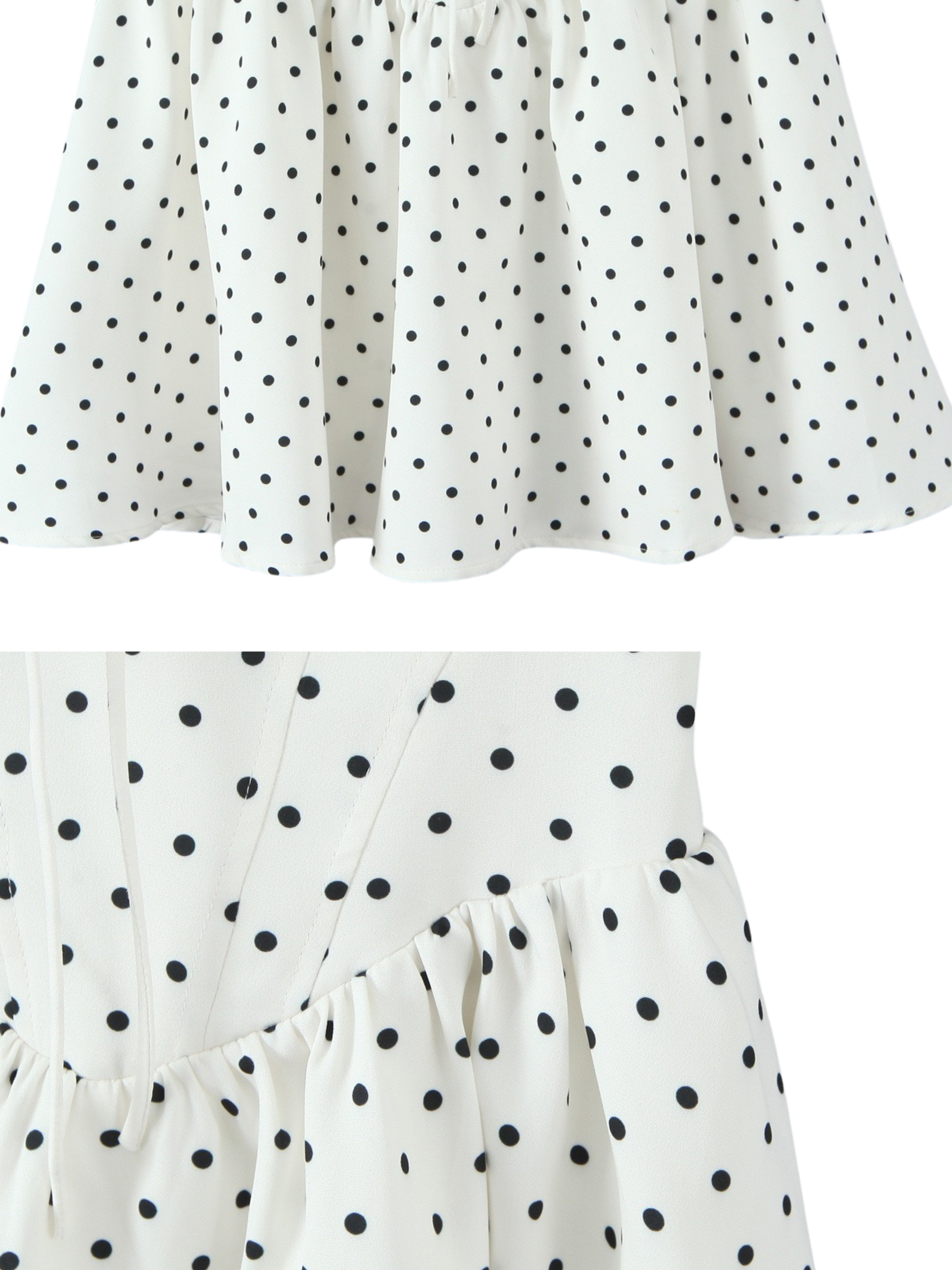 Mia Polka Dot Vintage Mini Dress