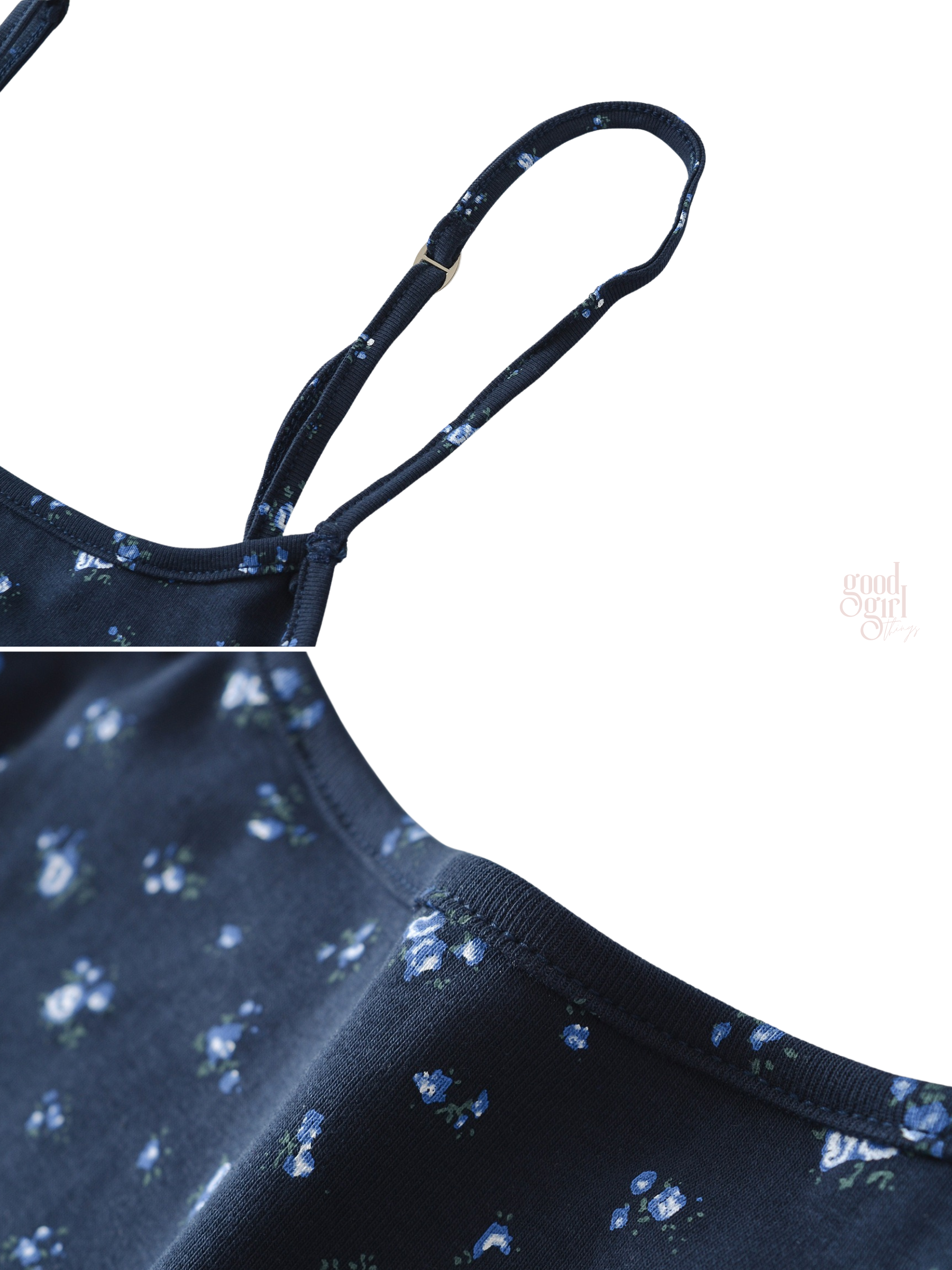 Nika Floral Ribbed Knit Mini Dress